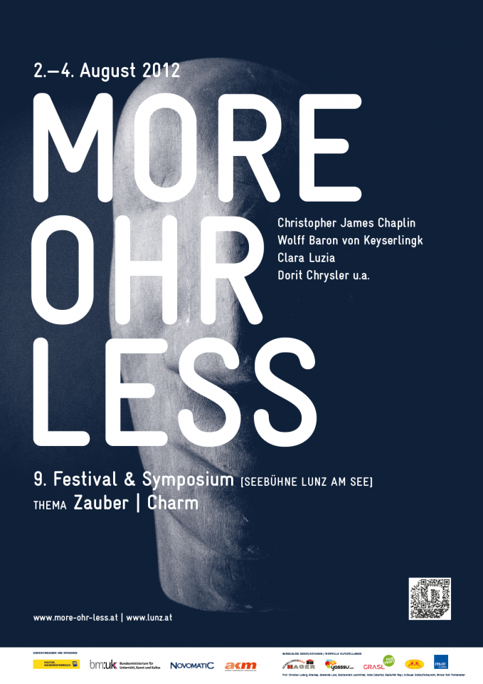 More Ohr Less Plakat 2012 - Zauber