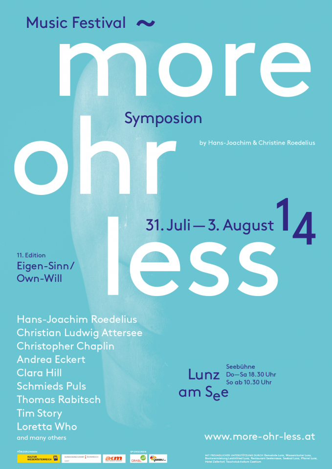 More Ohr Less Plakat 2014 - Eigen-Sinn