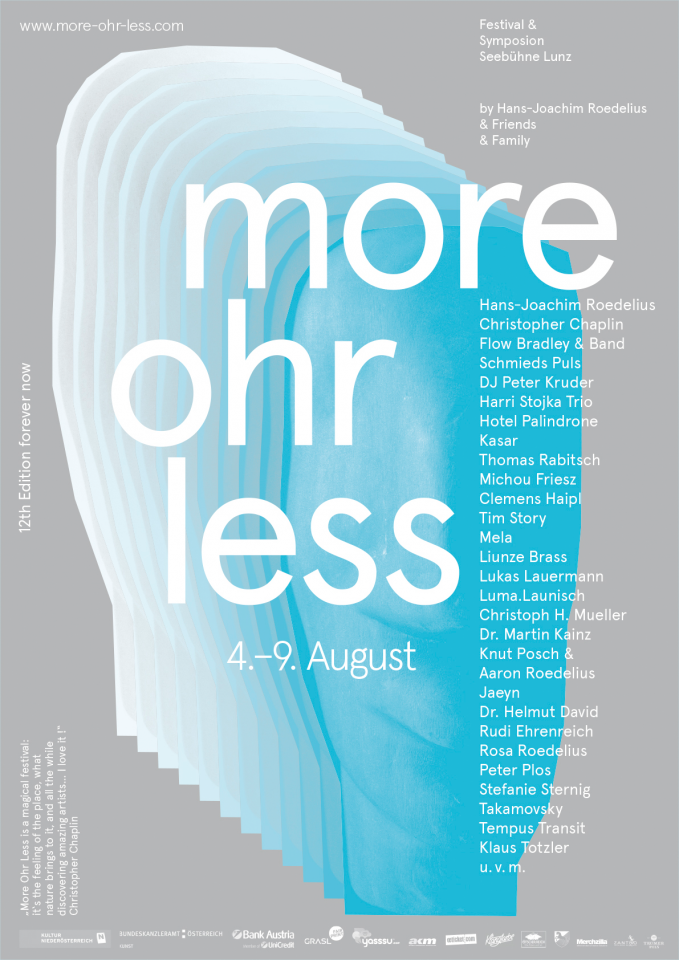 More Ohr Less Plakat 2015 - Forever Now